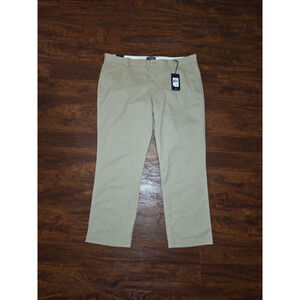 Mens Kahki Chaps Pants Custom Fit 40 x 30 NWT